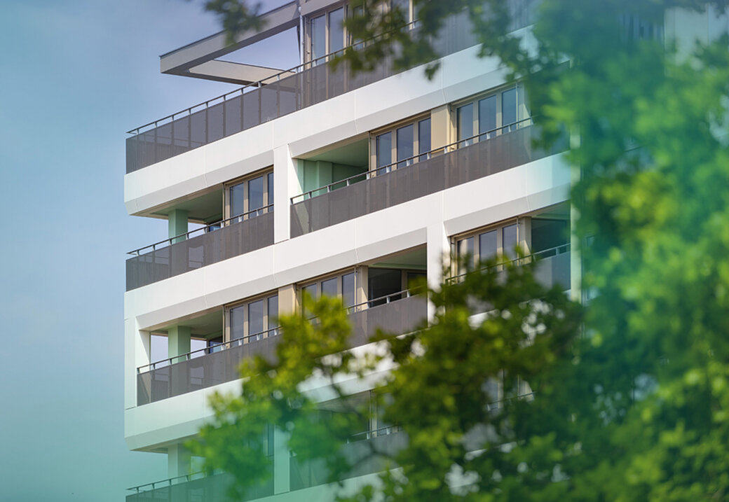 Hochhaus Außen
